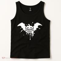 Jack O Lantern Bat Tank Top thumb 2