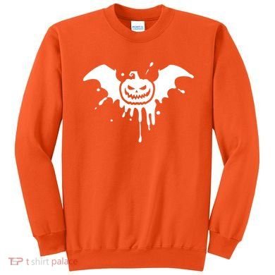 Jack O Lantern Bat Sweatshirt
