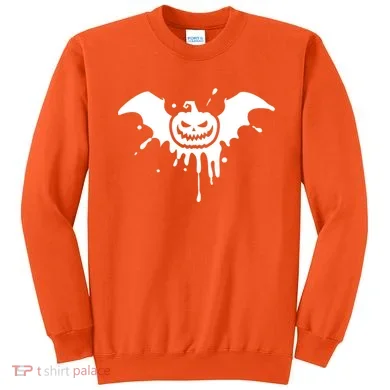 Jack O Lantern Bat Sweatshirt