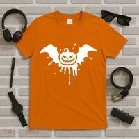 Jack O Lantern Bat T-Shirt thumb 5