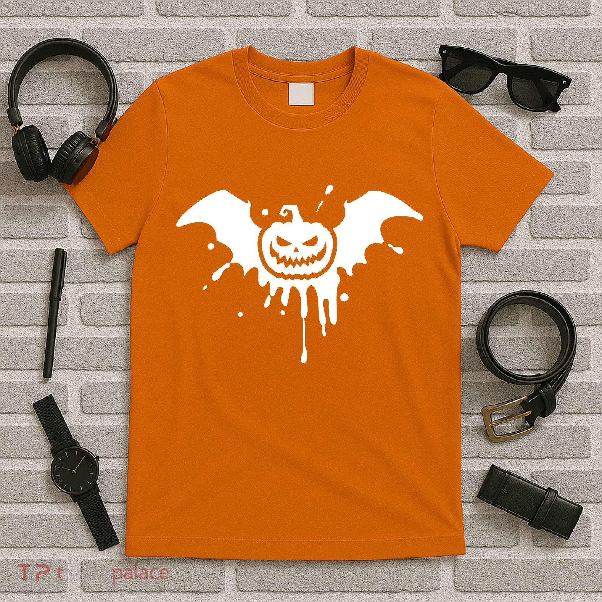 Jack O Lantern Bat T-Shirt