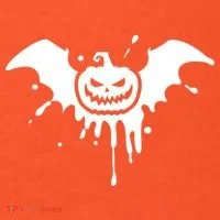 Jack O Lantern Bat Polo thumb 2
