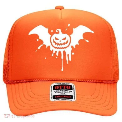 Jack O Lantern Bat Hat