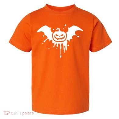 Jack O Lantern Bat Toddler T-Shirt