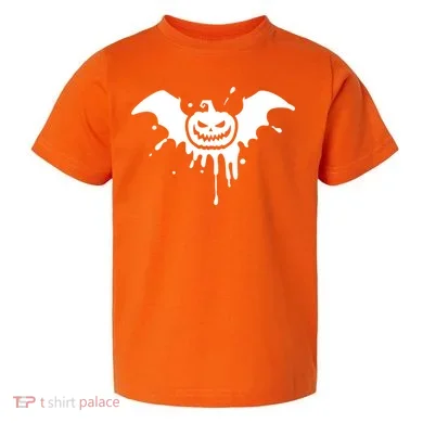 Jack O Lantern Bat Toddler T-Shirt