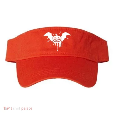 Jack O Lantern Bat Visor