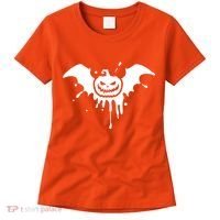 Jack O Lantern Bat Women's T-Shirt thumb 0
