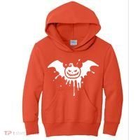 Jack O Lantern Bat Kids Hoodie thumb 0