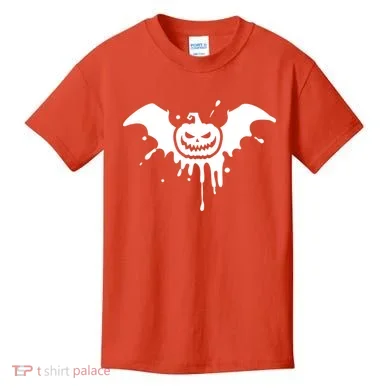Jack O Lantern Bat Kids T-Shirt