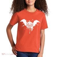 Jack O Lantern Bat Kids T-Shirt thumb 2