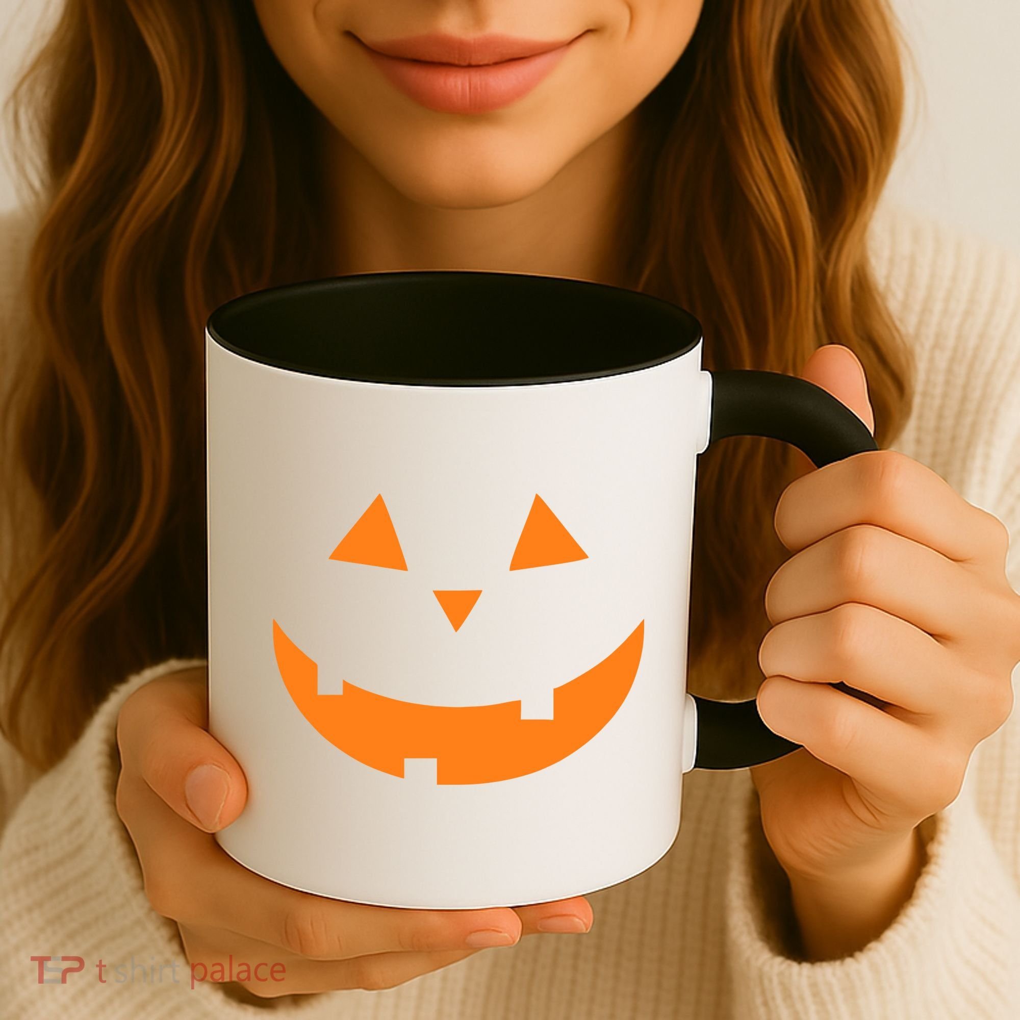 Jack o Lantern Pumpkin Face Coffee Mug