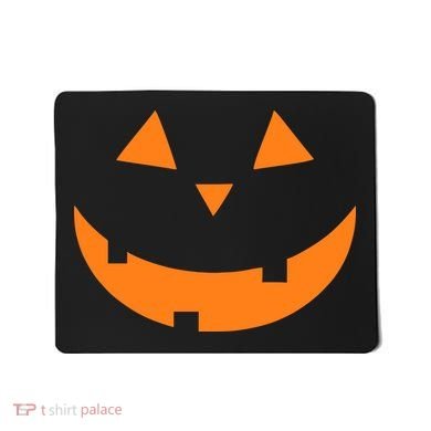 Jack o Lantern Pumpkin Face Mousepad