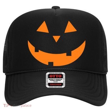 Jack o Lantern Pumpkin Face Hat