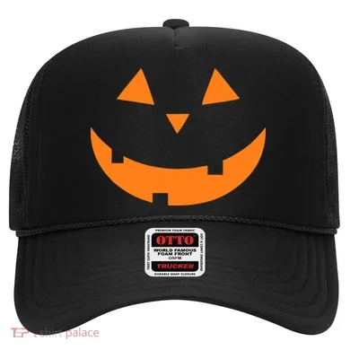 Jack o Lantern Pumpkin Face Hat