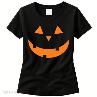 Jack o Lantern Pumpkin Face Women's T-Shirt