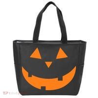 Jack o Lantern Pumpkin Face Tote Bag thumb 0