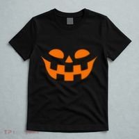 Jack O Lantern Scary Spookey Face T-Shirt thumb 5