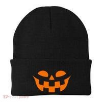 Jack O Lantern Scary Spookey Face Beanie thumb 0