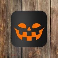 Jack O Lantern Scary Spookey Face Coaster thumb 0