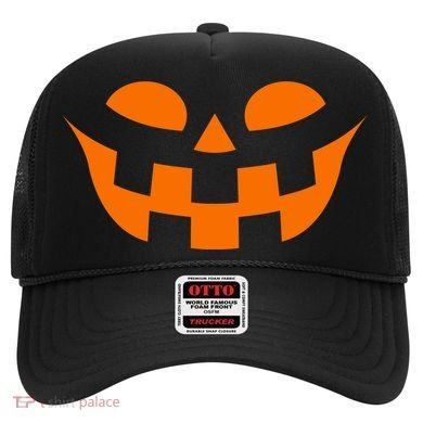 Jack O Lantern Scary Spookey Face Hat