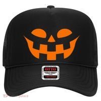 Jack O Lantern Scary Spookey Face Hat thumb 0