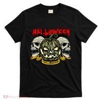 Jack o Lantern Skulls Halloween T-Shirt thumb 0