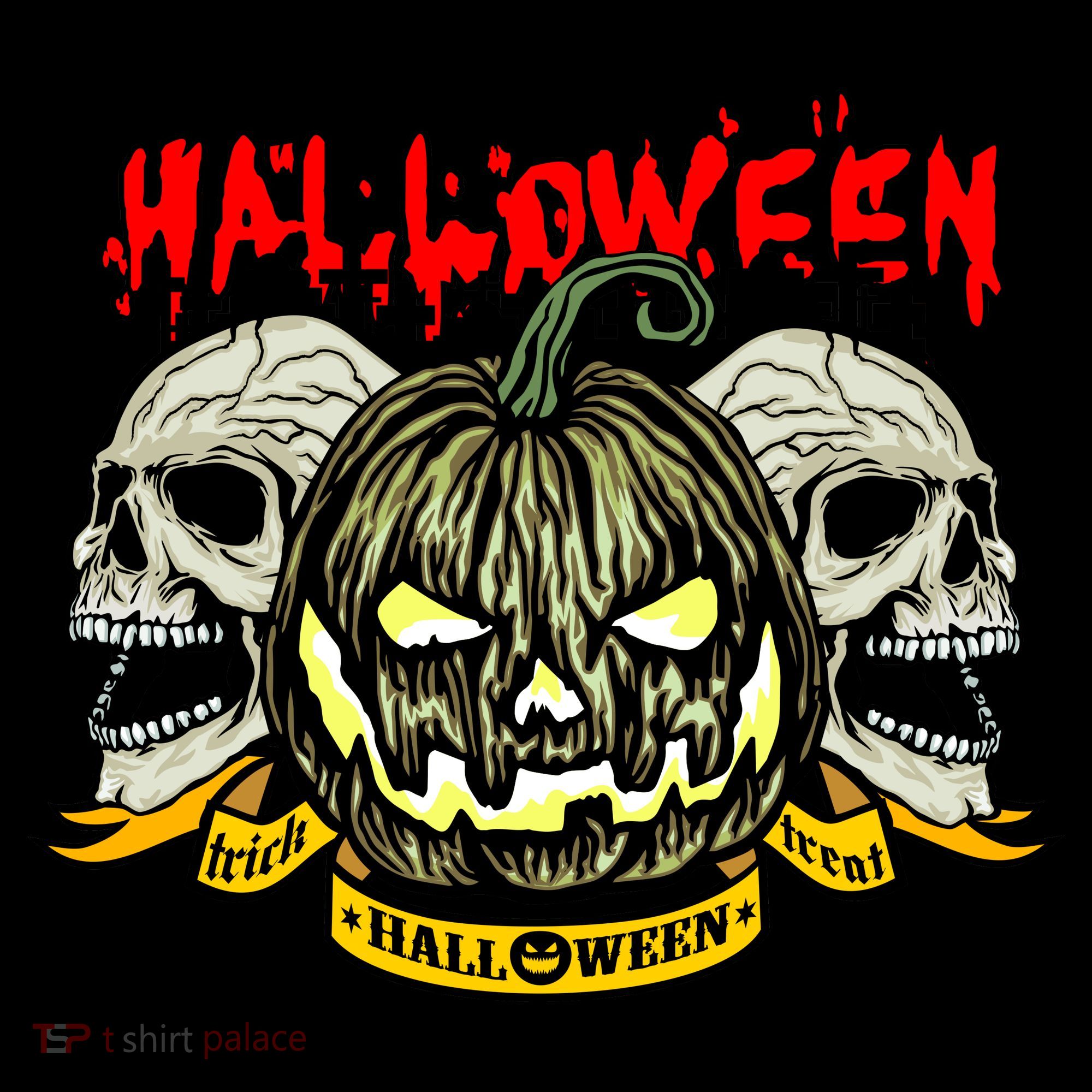 Jack o Lantern Skulls Halloween Backpack