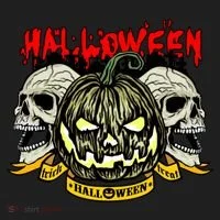 Jack o Lantern Skulls Halloween Tumbler thumb 3