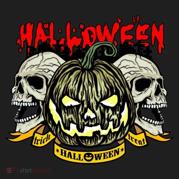Jack o Lantern Skulls Halloween Tumbler
