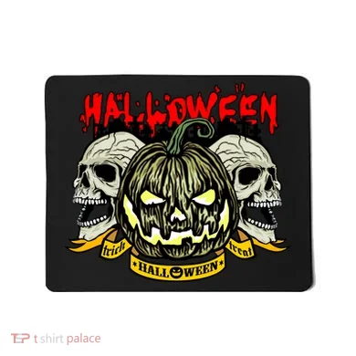 Jack o Lantern Skulls Halloween Mousepad