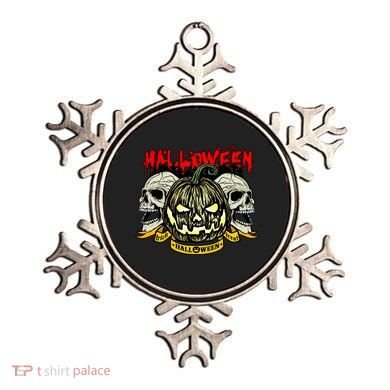 Jack o Lantern Skulls Halloween Ornament
