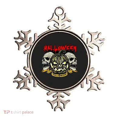 Jack o Lantern Skulls Halloween Ornament
