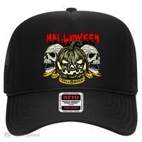 Jack o Lantern Skulls Halloween Hat thumb 0