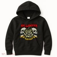 Jack o Lantern Skulls Halloween Kids Hoodie thumb 0