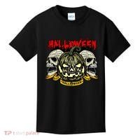 Jack o Lantern Skulls Halloween Kids T-Shirt thumb 0
