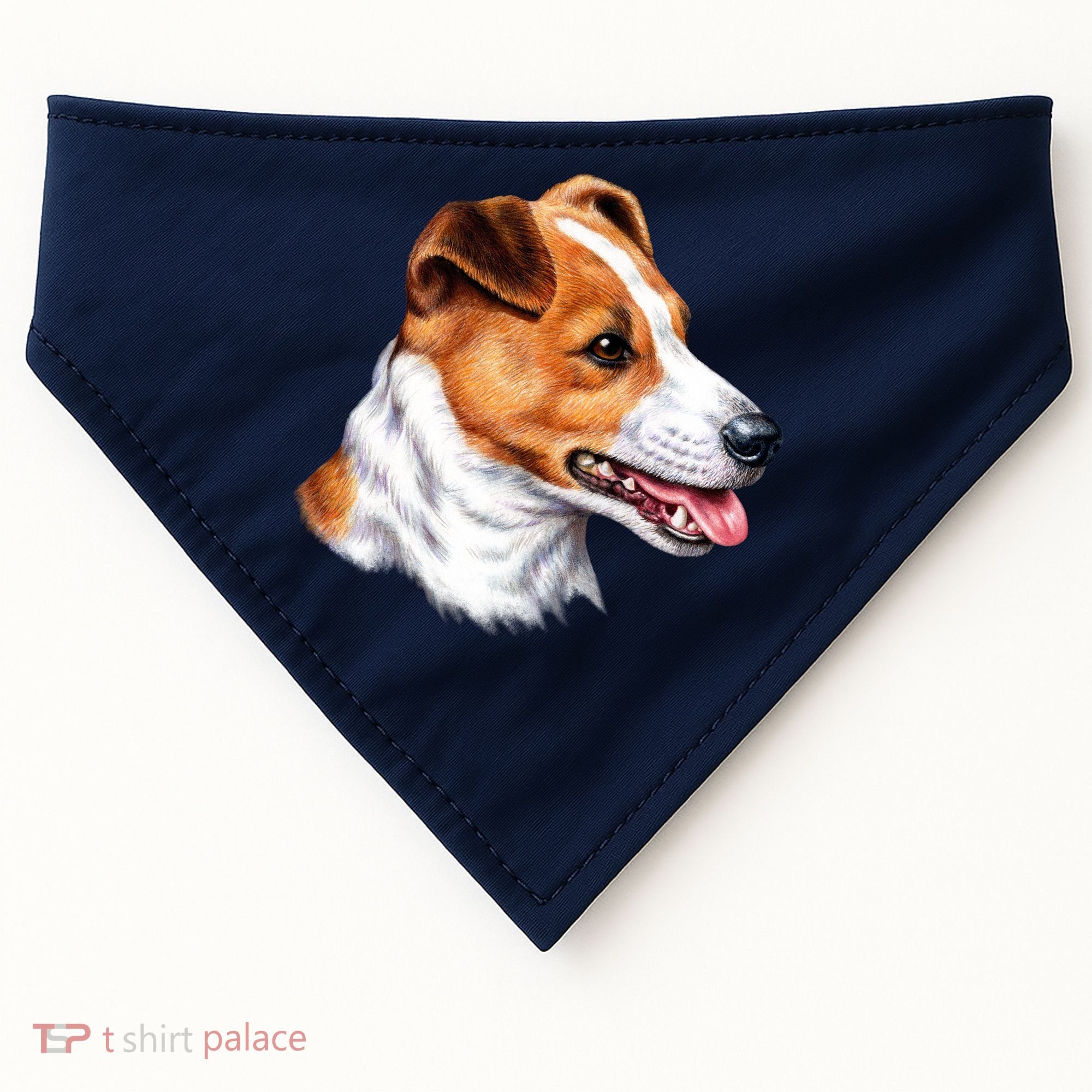 Jack Russell Dog USA-Made Doggie Bandana