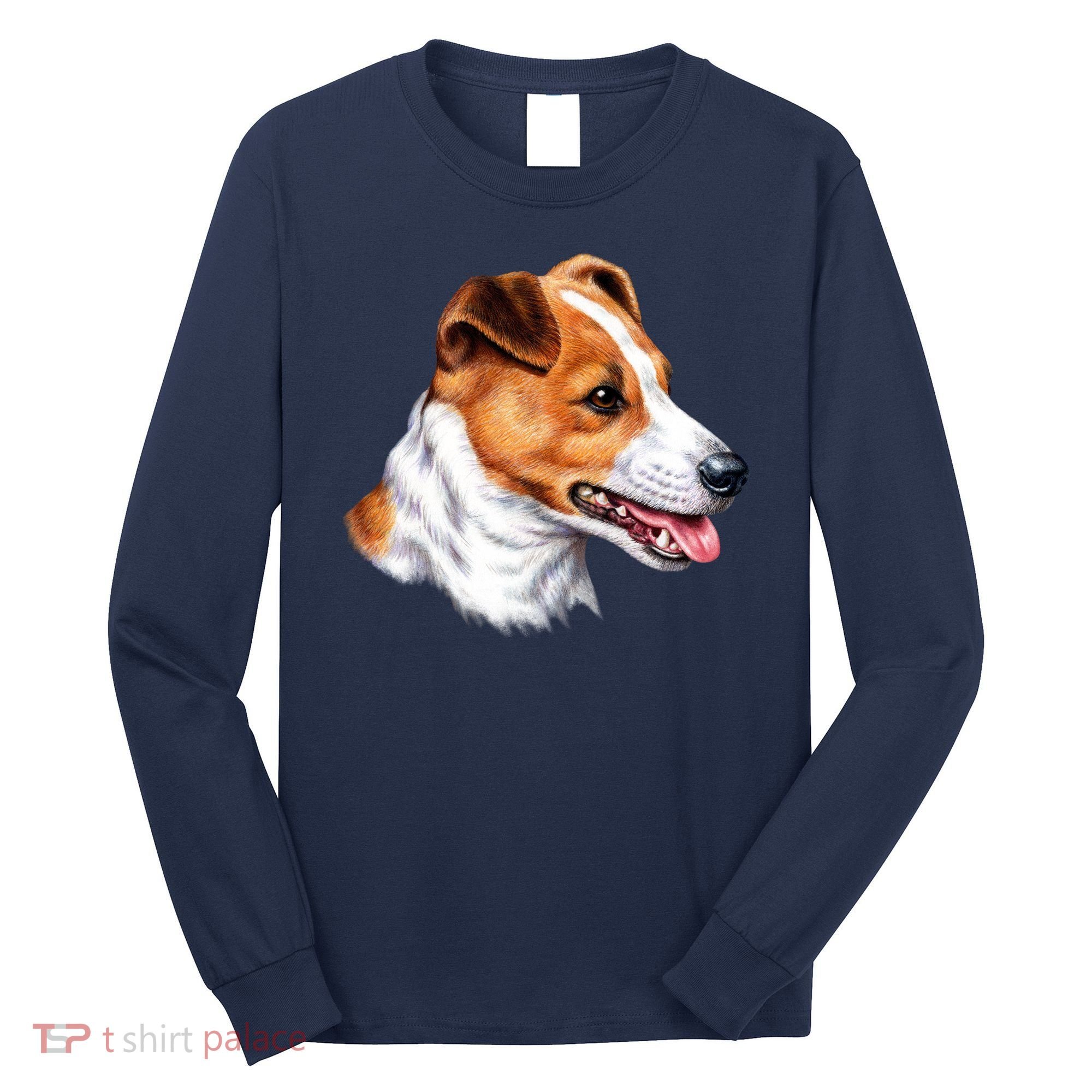 Jack Russell Dog Long Sleeve Shirt