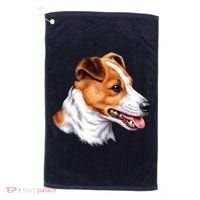 Jack Russell Dog Golf Towel thumb 0