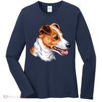 Jack Russell Dog Women's Long Sleeve Shirt thumb 0