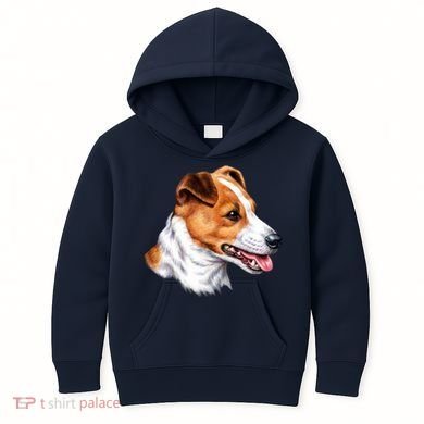 Jack Russell Dog Kids Hoodie