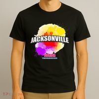 Jacksonville Colorful Retro Logo T-Shirt thumb 3