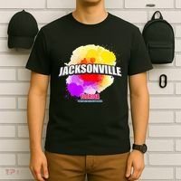 Jacksonville Colorful Retro Logo T-Shirt thumb 6