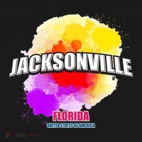 Jacksonville Colorful Retro Logo T-Shirt thumb 7