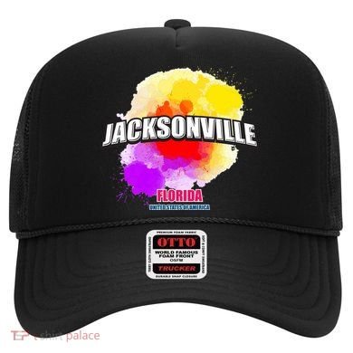 Jacksonville Colorful Retro Logo Hat