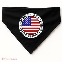 Jacksonville Florida USA USA-Made Doggie Bandana thumb 0