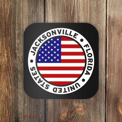 Jacksonville Florida USA Coaster