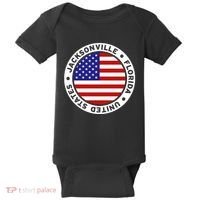 Jacksonville Florida USA Baby Bodysuit thumb 0
