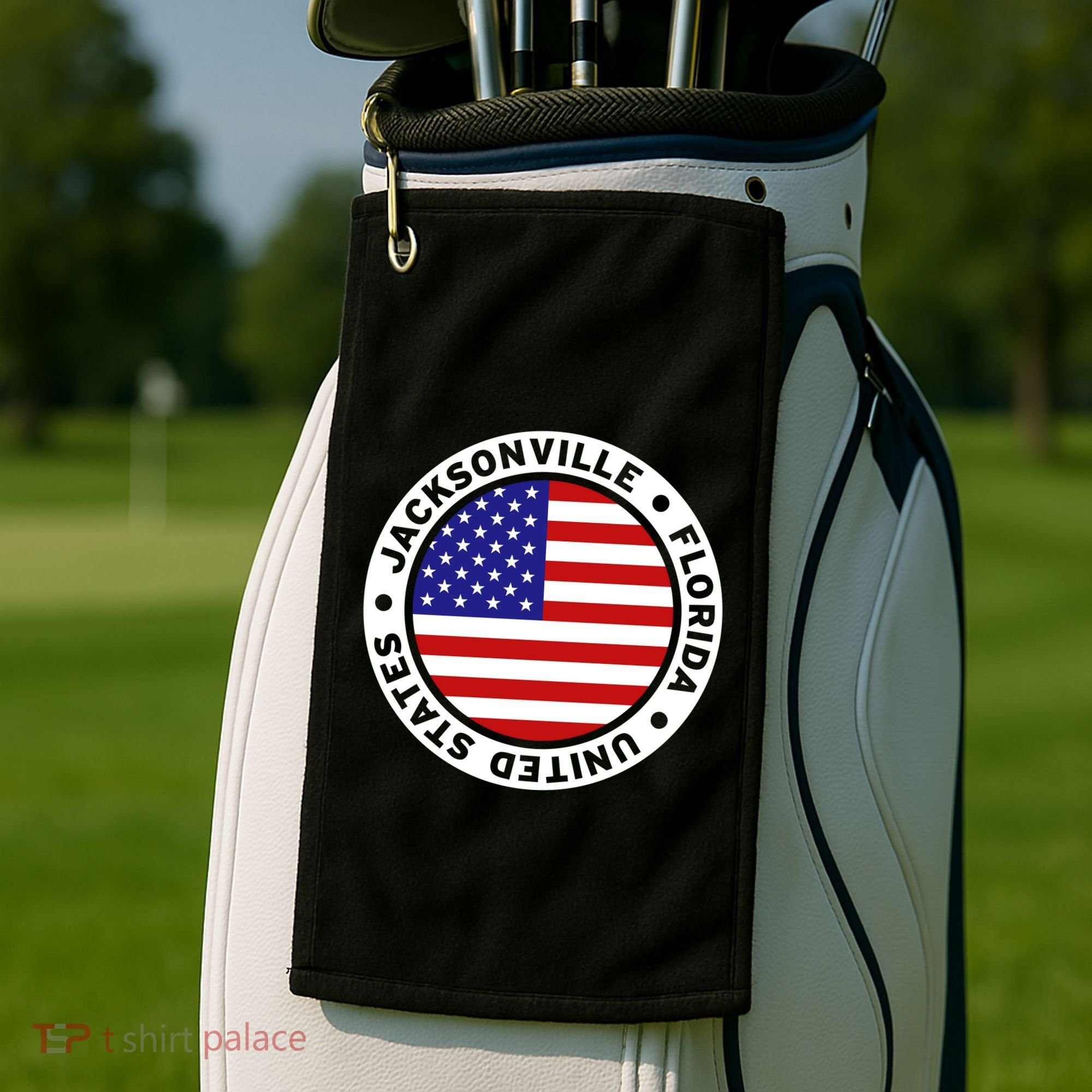 Jacksonville Florida USA Golf Towel