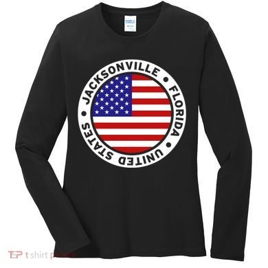 Jacksonville Florida USA Women's Long Sleeve Shirt