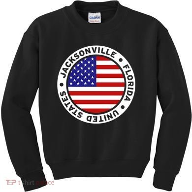 Jacksonville Florida USA Kids Sweatshirt